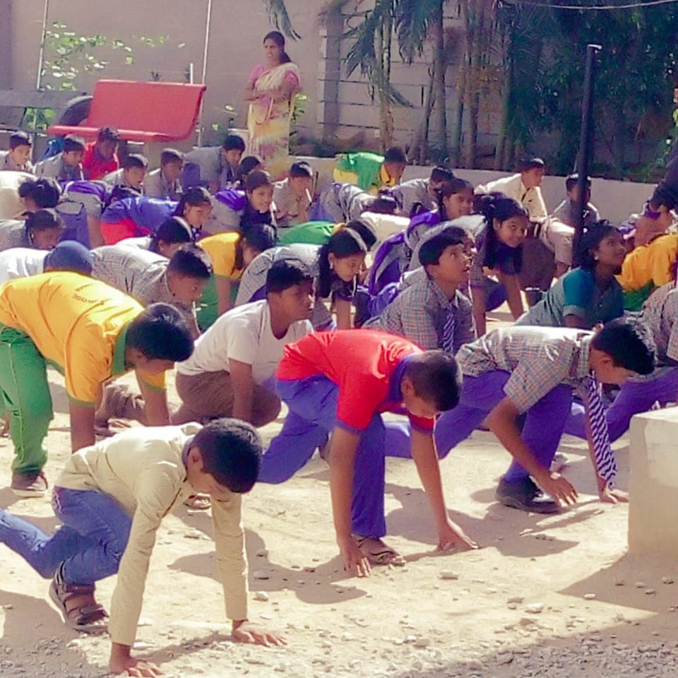 Yoga Day at Geentajali School